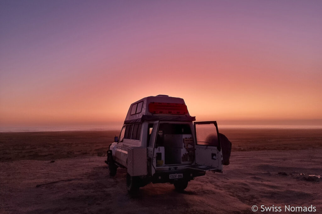 Arica Strand Sonnenuntergang