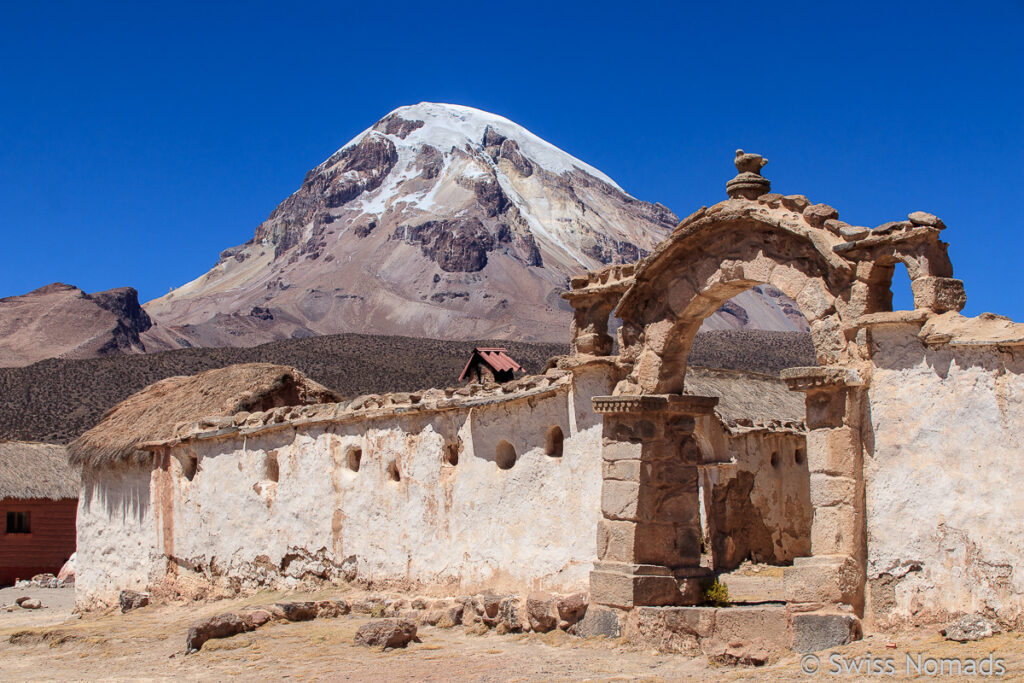 Tomarapi mit Nevado Sajama