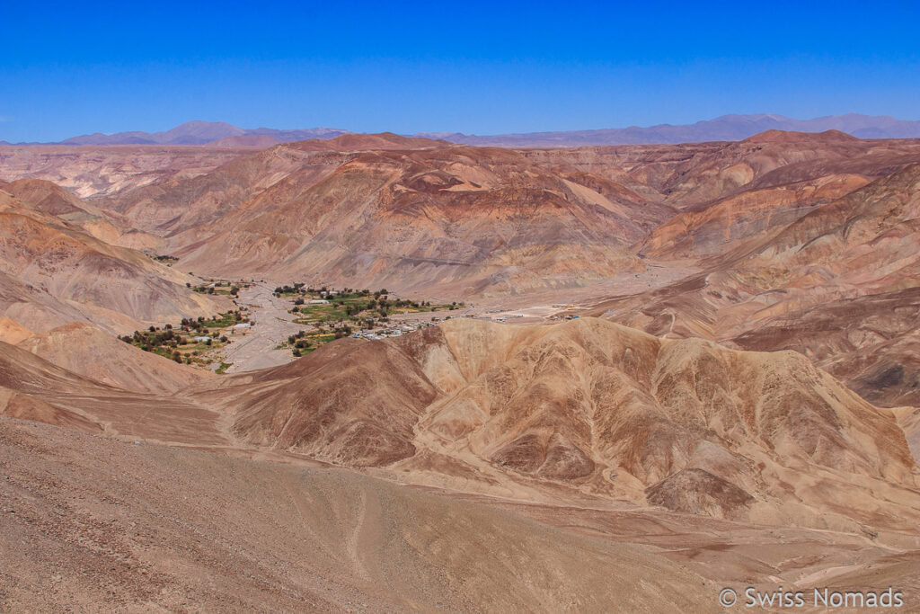 Wüsten Landschaft in Nord Chile