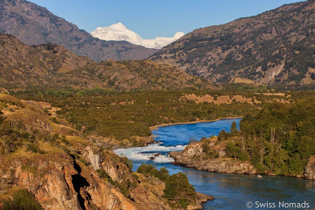 Aussicht vom Schlafplatz an der Carretera Austral