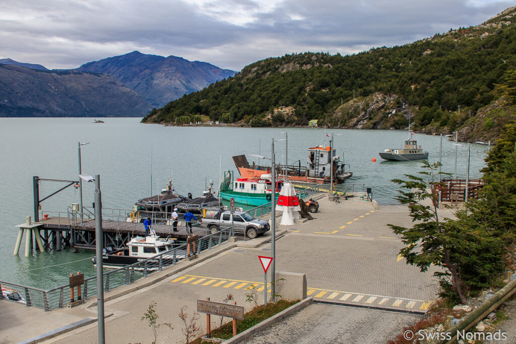 Bahia Bahamondez an der Carretera Austral