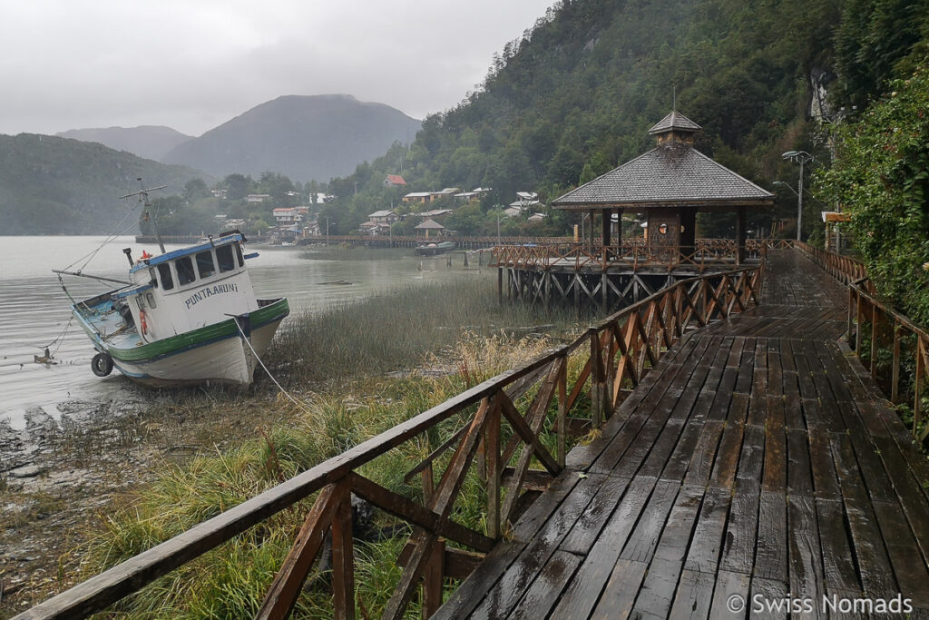 Caleta Tortel in Chile