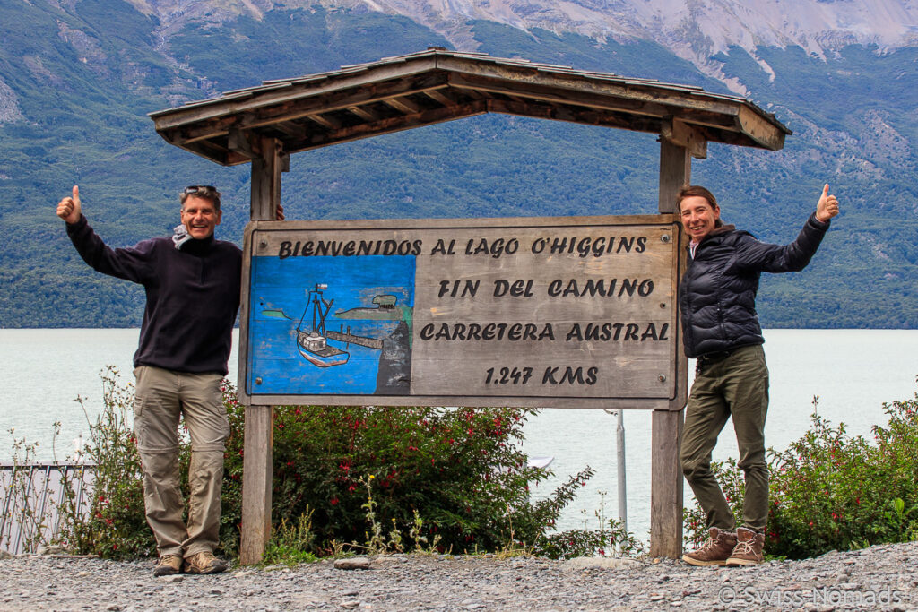 Ende des Carretera Austral Roadtrip