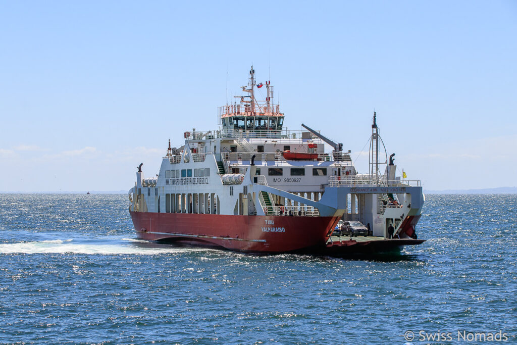 Fähre von La Arena nach Caleta Puelche