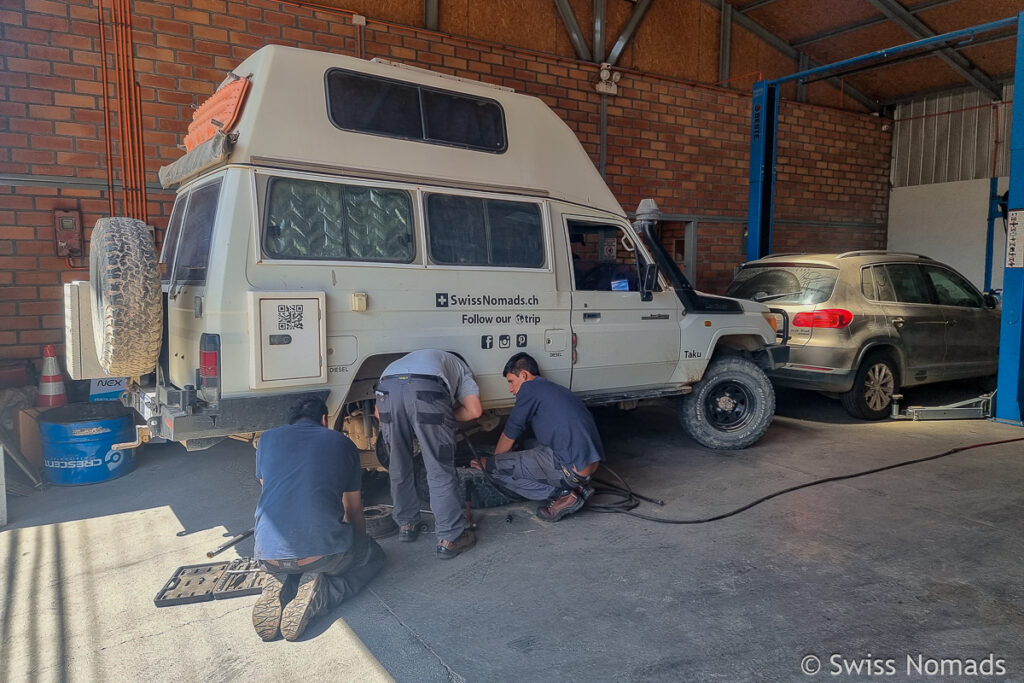 Werkstatt in Kleiner Süden Chile