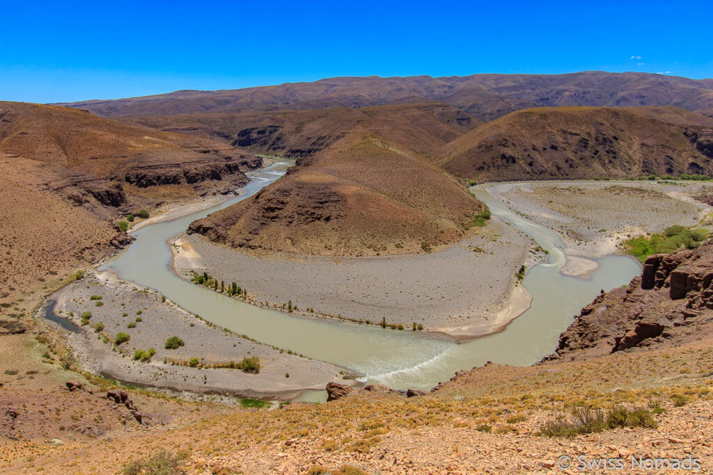 Rio Neuquen in Argentinien