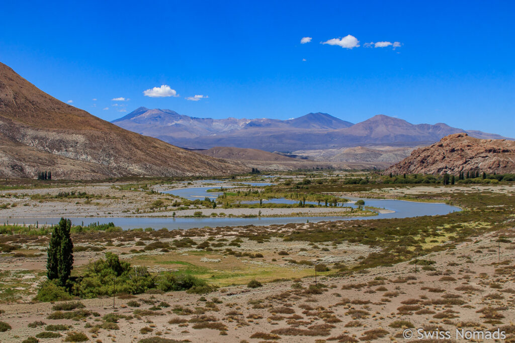 Rio Neuquen entlang der Ruta 6