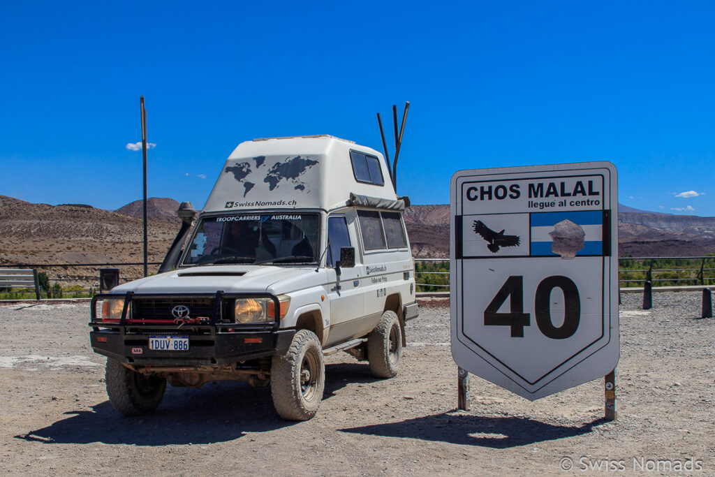 Ruta 40 in Argentinien bei Chos Malal