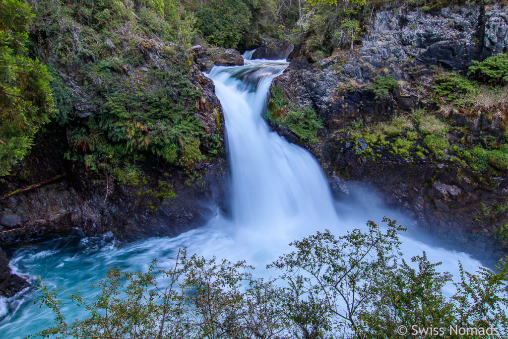 Wasserfall Los Alerces im Nahuel Huapi Nationalpark