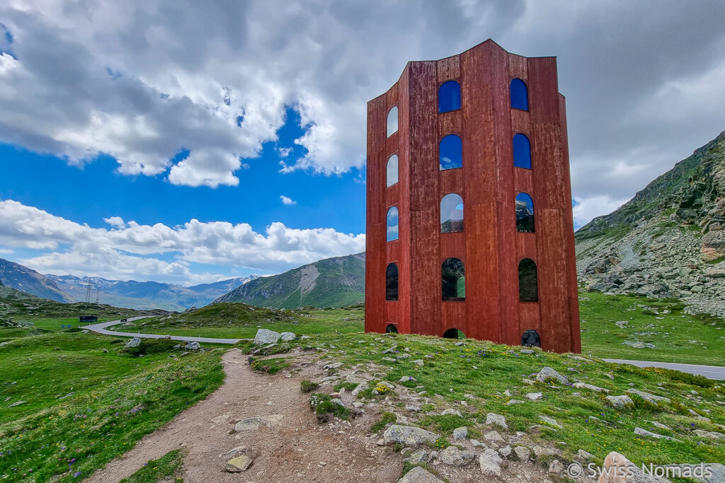 Roter Turm auf dem Julierpass