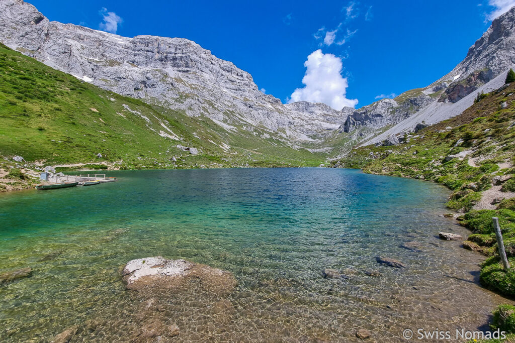 Partnunsee in St. Antönien im Prättigau