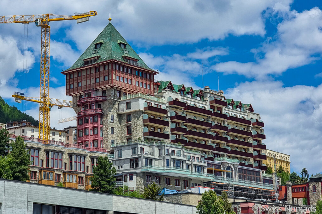 Badrutt's Palace Hotel in Sankt Moritz