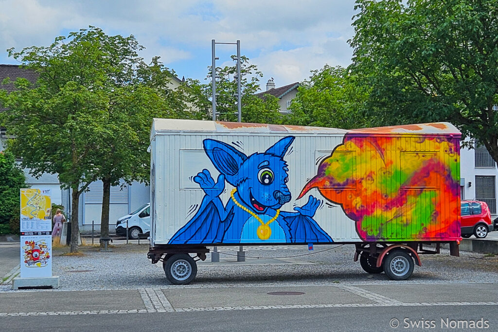 Murals am Marktplatz Streetart Frauenfeld