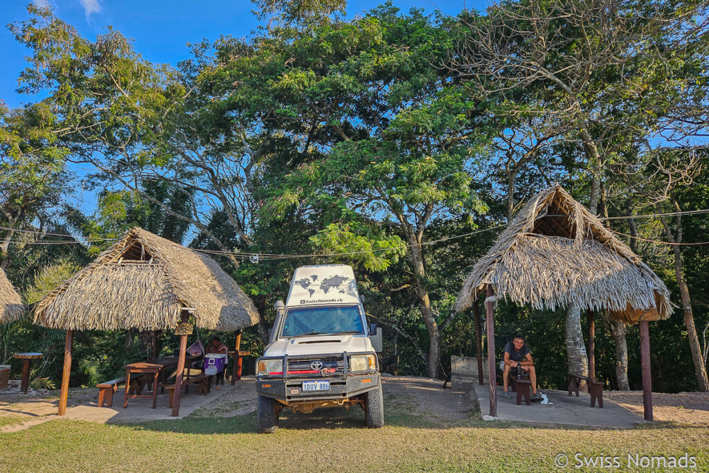 Campingplatz im Amboro Nationalpark