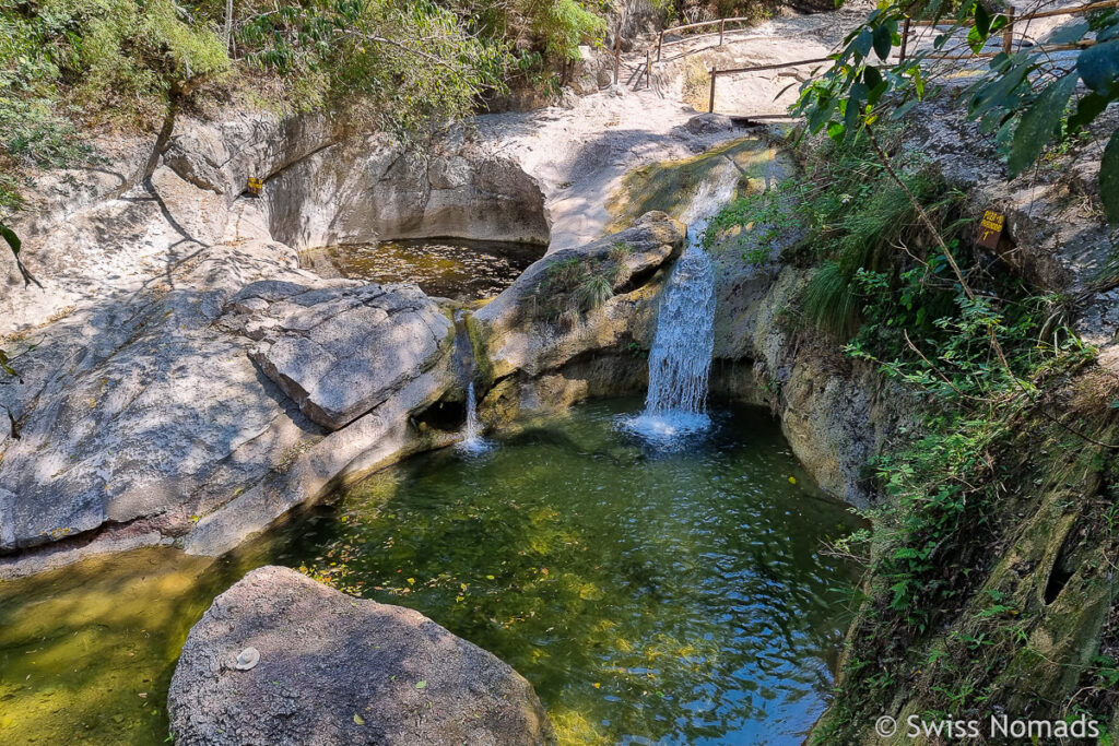 Espejillos Wasserfall im Amboro Nationalpark