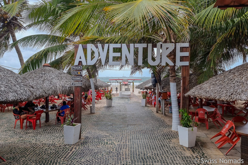 Beach Bar in Sao Luis Brasilien