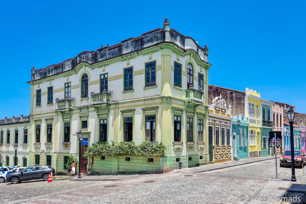 Kolonialhaus in der Altstadt von Salvador da Bahia