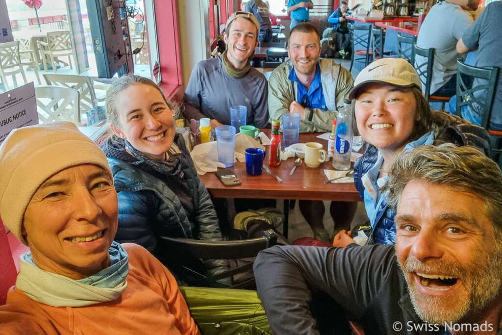 Trail Familie auf dem Pacific Crest Trail