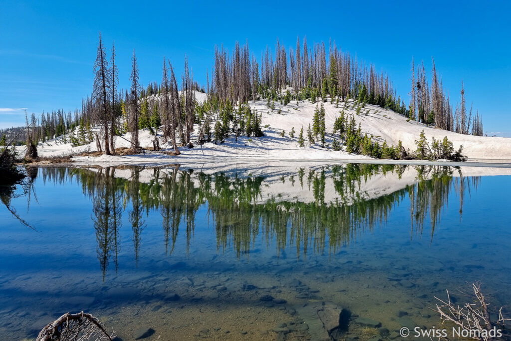 Bergsee in Colorado am CDT