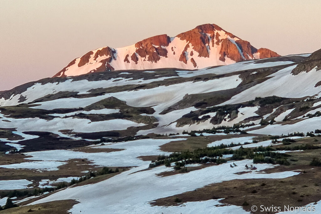 Morgenstimmung am CDT in Colorado