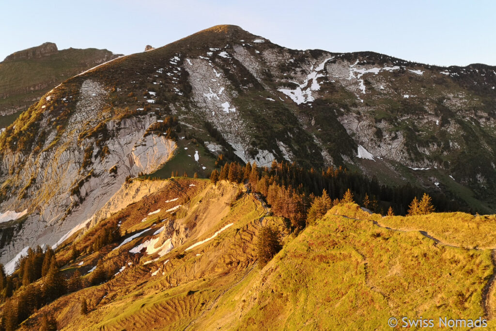 Toggenburger Höhenweg wandern in der Schweiz