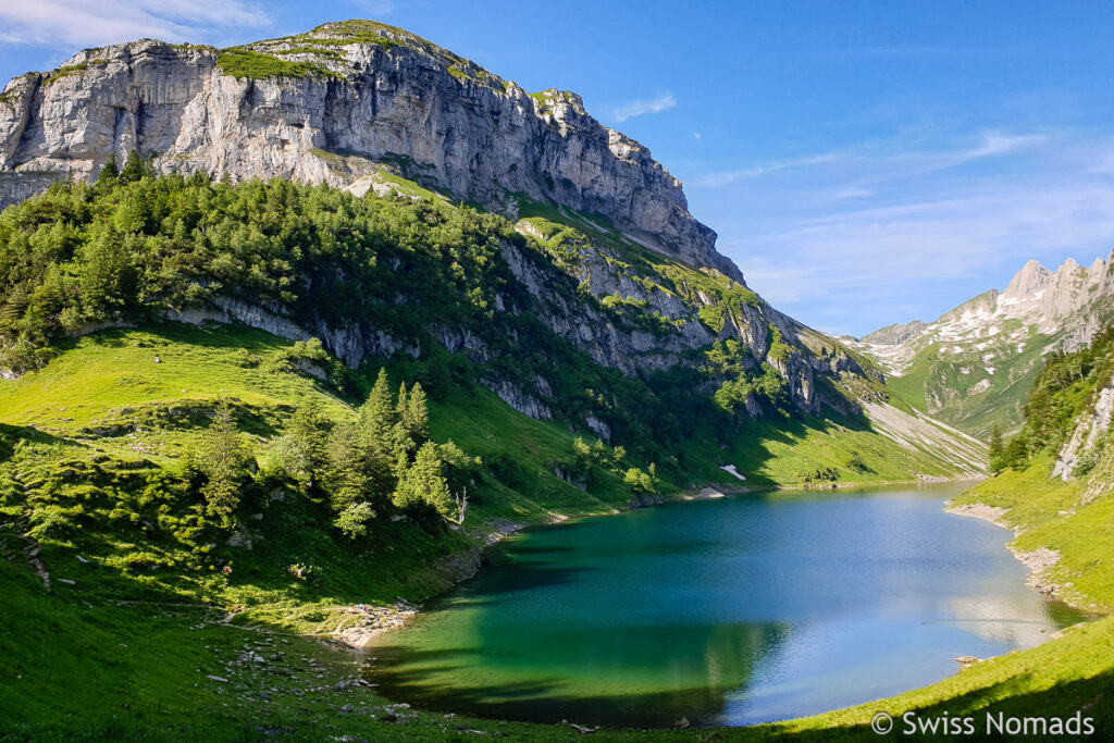 Wandern zum Fälensee und Berggasthaus Bollenwees